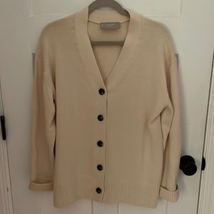 Everlane Cream Cardigan